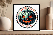 Halloween stamp  Clipart, an Illustration by DreamCafeArt (Thumbnail 6 of 7)