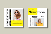 Fashion Social Media Template, a Social Media Template by MightyDesign (Thumbnail 5 of 8)