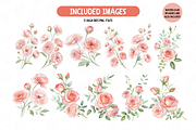 Red Rose Clipart Bundle, Red Flowers, an Illustration by TatiMockup (Thumbnail 2 of 3)