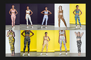 100 Leggings Mock-Up Set, a Bottom Mockup by Freeman Studio (Thumbnail 14 of 24)