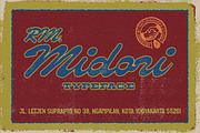 RM MIDORI TYPEFACE, a Script Font by Naturaworks Creative (Thumbnail 1 of 5)
