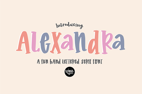 ALEXANDRA a Hand Lettered Serif Font preview 7