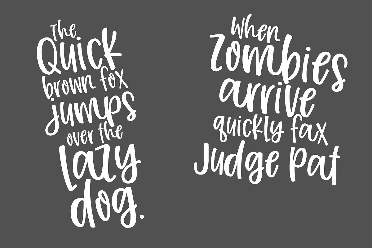 Joyfully Handwritten Font preview 4