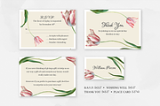 Tulips. Wedding Invitation package, an Invitation Template by le-genda (Thumbnail 5 of 6)