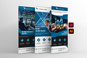 Corporate Business Roll-Up, a Stationery Template by Template Shop (Thumbnail 2 of 6)