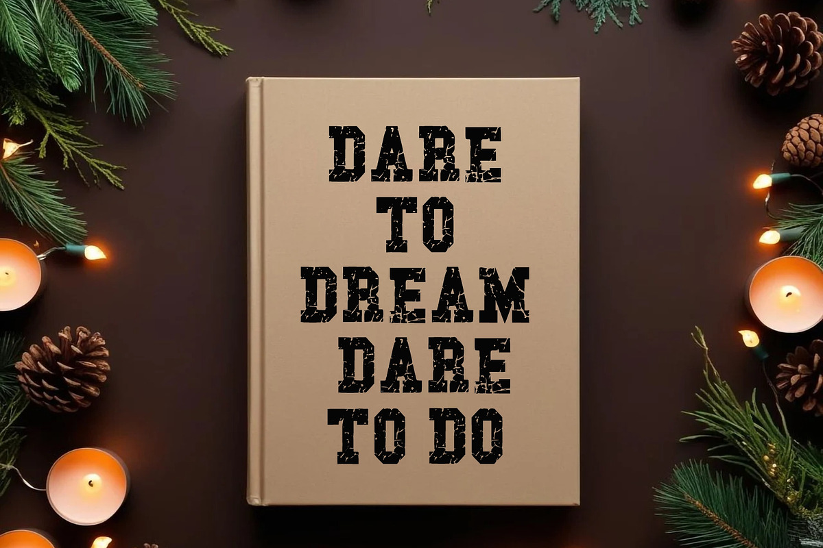 Dusty Letter, a Slab Serif Font by Limited.studio (Photo 3 of 5)