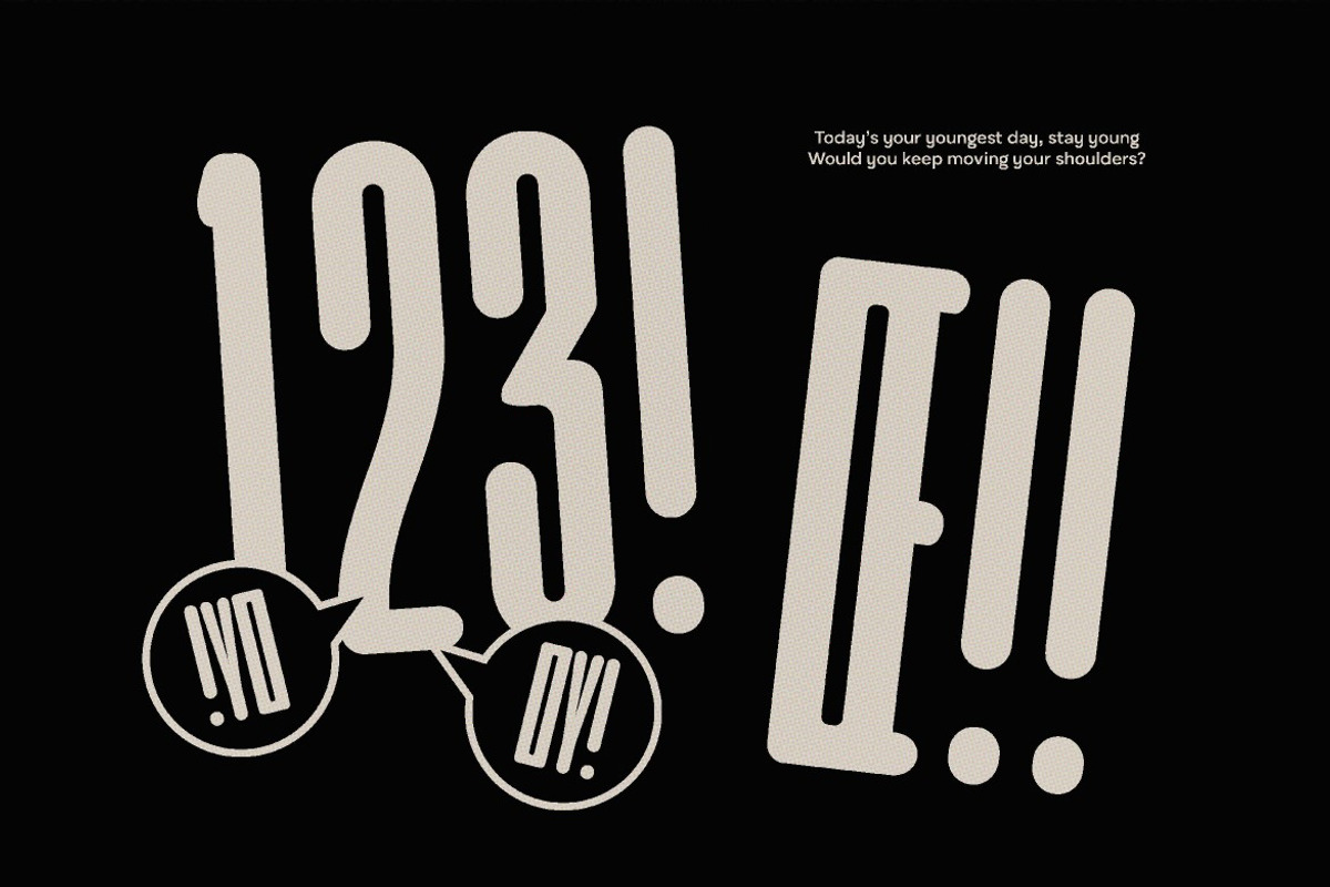 Sensetyphy, a Sans Serif Font by graphicook (Photo 4 of 10)