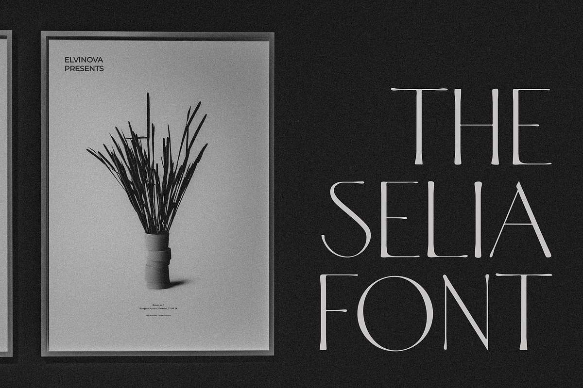 Selia Organic Font, a Handwritten Font by elvinova (Photo 6 of 7)