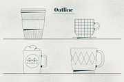 Coffee illustrations, a Food Illustration by Joseph Chernashki (Thumbnail 10 of 12)