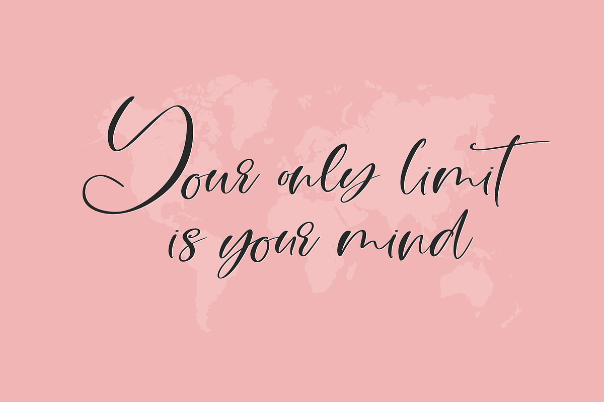 Breathe Me Script font preview 6