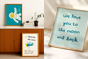 Space Children's Quotes Poster Print, an Object Graphic by digitalsbydepi (Thumbnail 7 of 9)