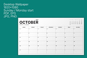 2027 Monthly Planner (MP049-27-Set), a Stationery Template by mikhailmorosin (Thumbnail 8 of 8)