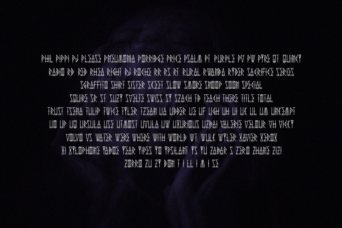 Megalomaniac display font, a Serif Font by the-sastra (Photo 5 of 5)
