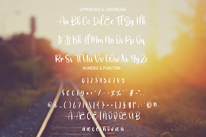 Train Script Font