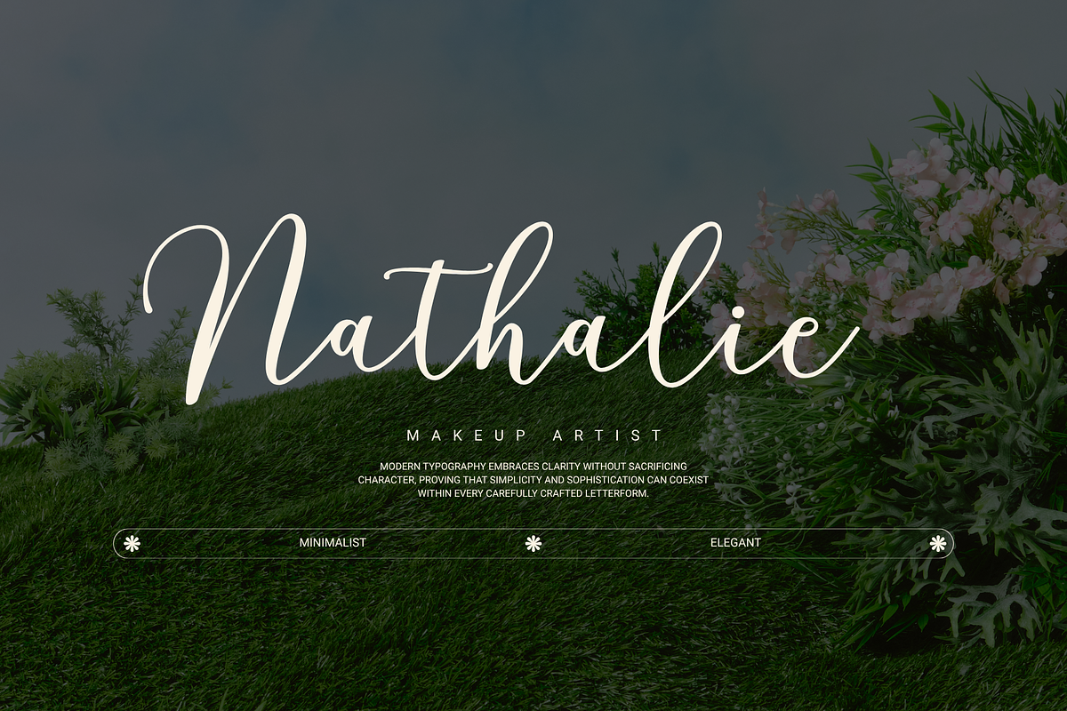 Aphrodite, a Script Font by Gatype (Photo 2 of 15)