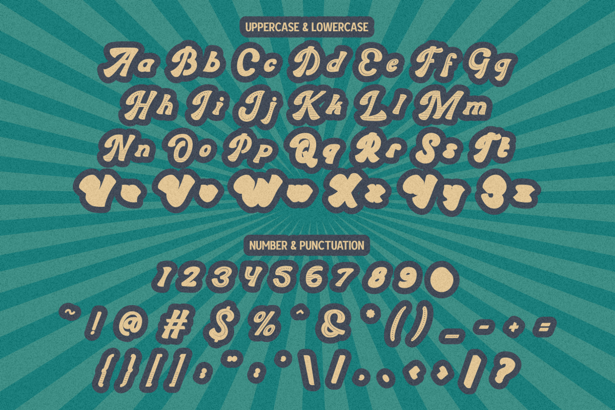 Sweet Joys - Display Font, a Font by PutraCetol Studio (Photo 11 of 11)