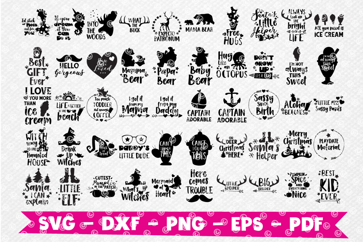 Craft MEGA BUNDLE, 150 in 1, svg, an Illustration by PrettyBundles (Photo 4 of 5)