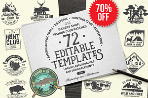 72 Badges Graphics Part.4, a Branding & Logo Template by sivVector