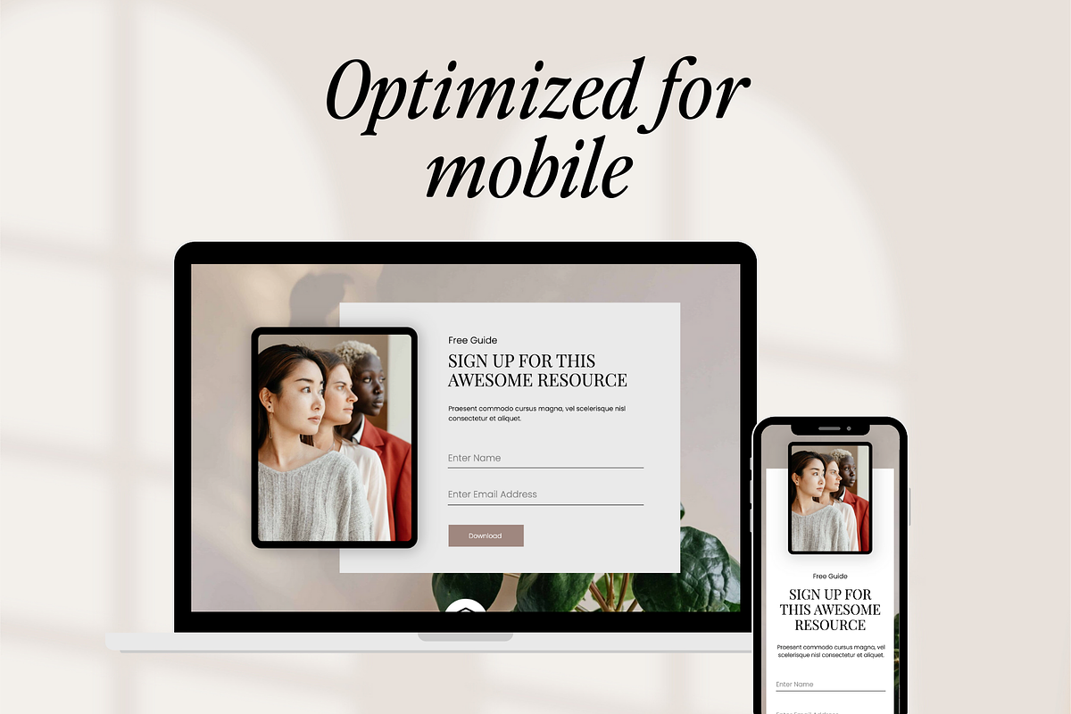50 Showit Canvas Add-Ons, a Websites & App Template by Amanda Pena Design (Photo 11 of 13)