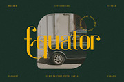 Equator Retro Font, a Font by Deeezy (Thumbnail 1 of 5)