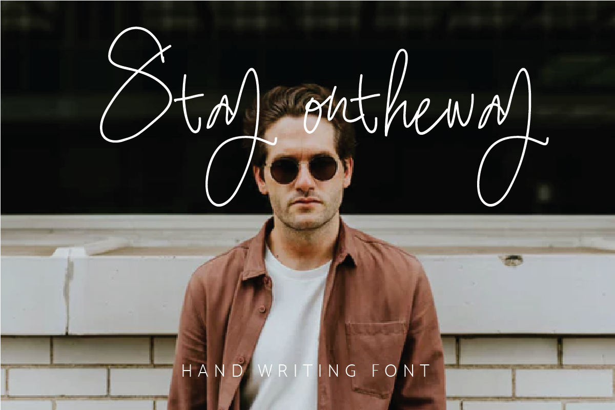 Stay Ontheway Font, a Font by Fontruly (Photo 2 of 3)