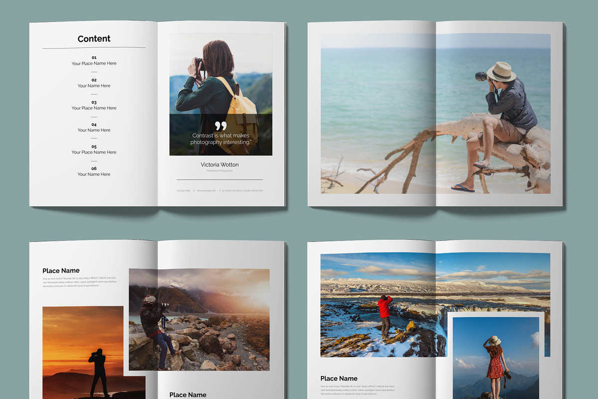 Photo Book Magazine, a Magazine Template by ContestDesign (Photo 2 of 4)