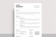 Word & Canva Resume Template, a Resume Template by CreativeZoom (Thumbnail 5 of 8)