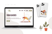 Yoga Time Illustrations set, a Person Illustration by Frizenasya (Thumbnail 9 of 14)