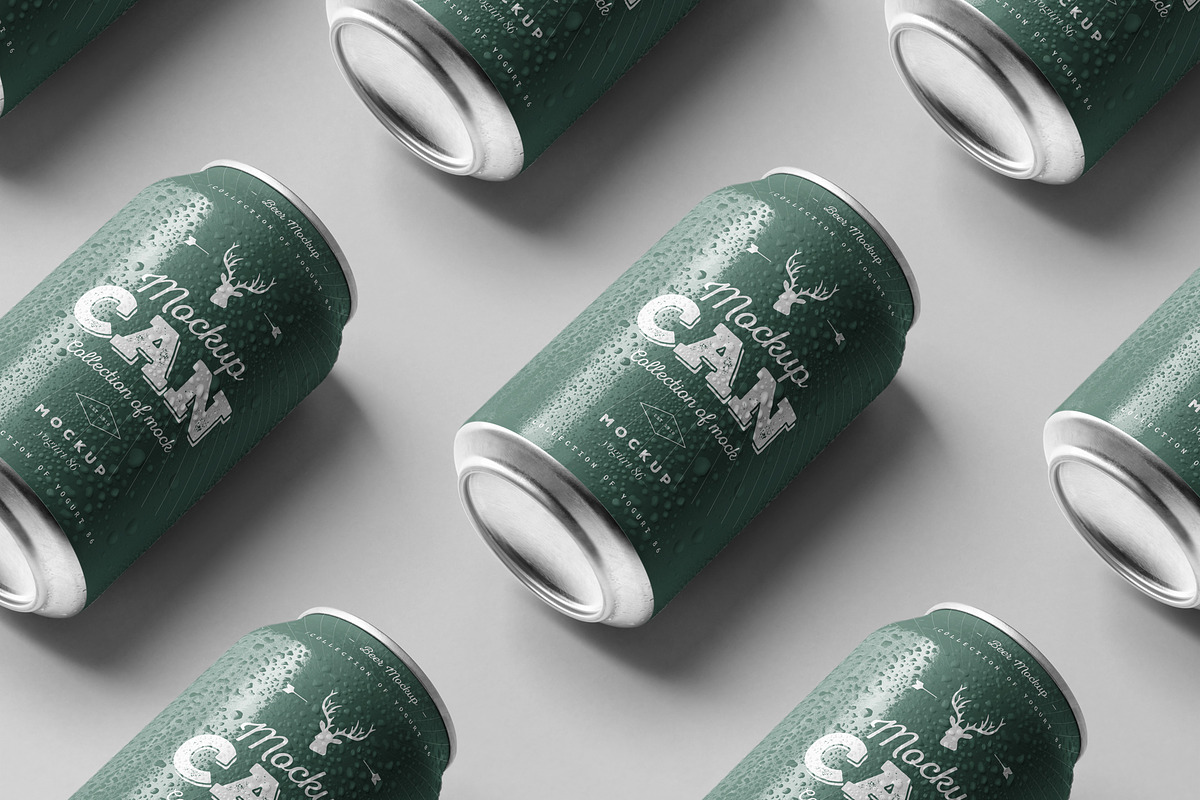 Can Mock-up 6, a Cups & Container Mockup by Yogurt86 (Photo 7 of 9)