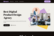 HireusX: Bootstrap 5 Agency Template, a Bootstrap Template by We Design Classy (Thumbnail 3 of 3)