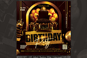 Birthday Party, a Flyer Template by Artolus (Thumbnail 1 of 2)
