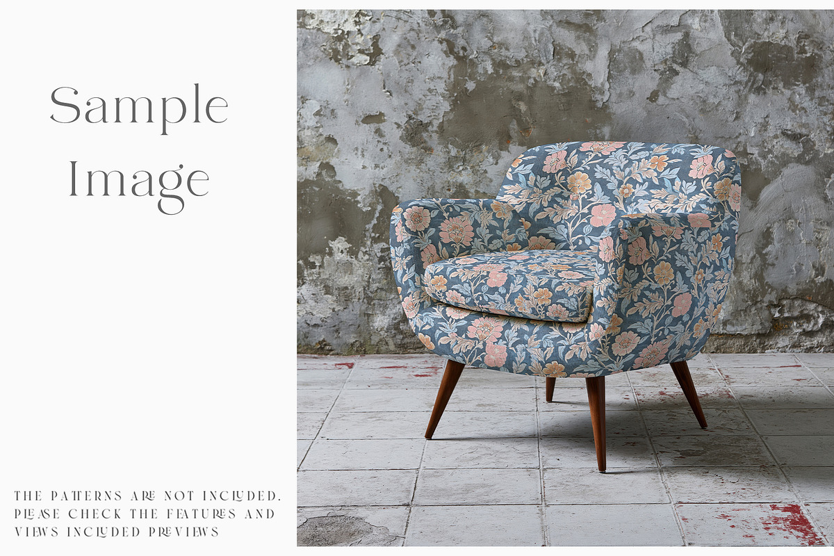 Armchair Upholstery Mockup, a Household Mockup by mock-ups (Photo 7 of 21)
