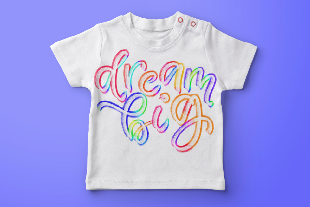 Rainbow Outline Procreate Brushes, a Brush Add-On by Almazova Dolzhenko (Photo 10 of 13)