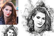 Modern Pencil Sketch PS Action, an Action Add-On by MRI STUDIO (Thumbnail 3 of 31)