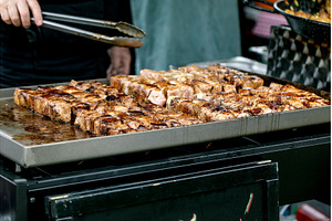 Grilled Meat Cooking On Outdoor, a Food & Drink Photo by Natasha Breen
