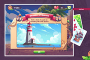 Solitare Pirates - Casual Game UI, an UI Kit Template by Nearbirds (Thumbnail 10 of 12)