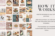 Restaurant Instagram Templates, a Social Media Template by Social Assumptions (Thumbnail 3 of 9)