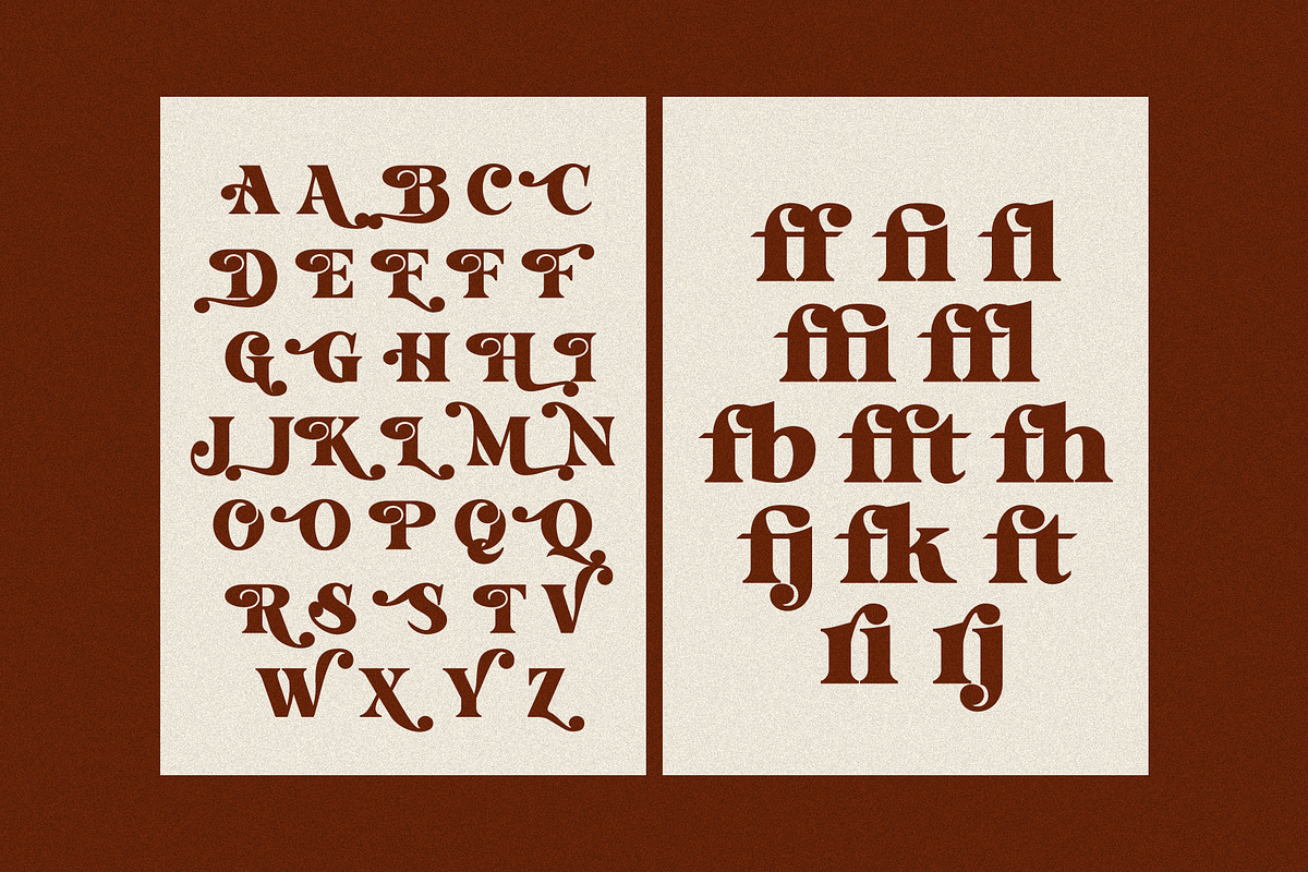 Avedoria Retro Feel Serif Font, a Serif Font by Heinzel Std (Photo 11 of 12)