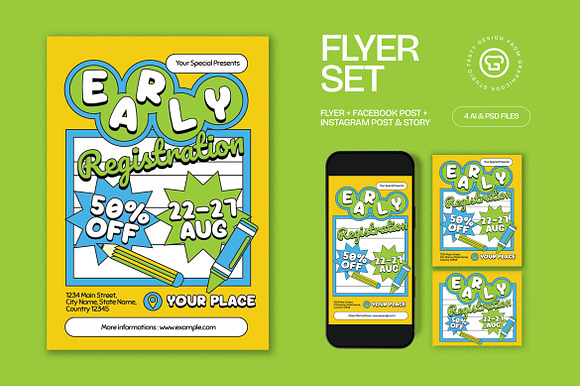 Early Registration Flyer preview 4