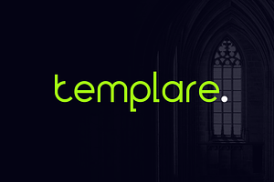 Templare Minimalist Sans, a Sans Serif Font by Artiveko