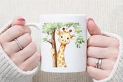 Cute Baby Giraffe Clipart - Giraffe, an Illustration by Sublimation Artist (Thumbnail 5 of 6)