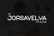 En Jorsavelya Font, a Sans Serif Font by ponuppo (Thumbnail 1 of 3)