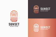 Sunset Travel Agent Logo, a Branding & Logo Template by Design_Planet (Thumbnail 1 of 3)