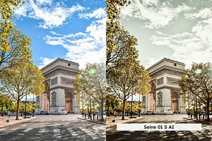 20 Paris Black Lightroom Presets LUT