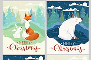 Christmas cards design, an Animal Illustration by Giraffarte (Thumbnail 5 of 6)