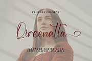 Qireenatta, a Script Font by Integritype Studio (Thumbnail 1 of 15)