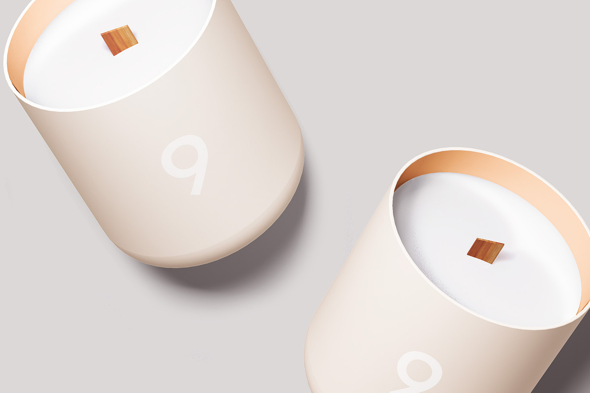 Candle Glass Package Mockup Set, a Household Mockup by GraphicWave (Photo 9 of 13)