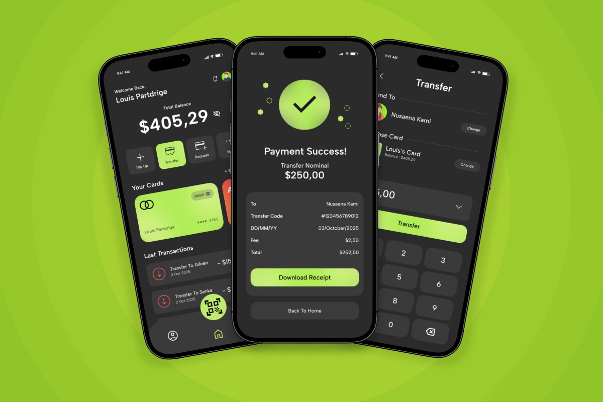 Fortuna - Modern Financial App UI, an App Template by productype1 (Photo 4 of 5)