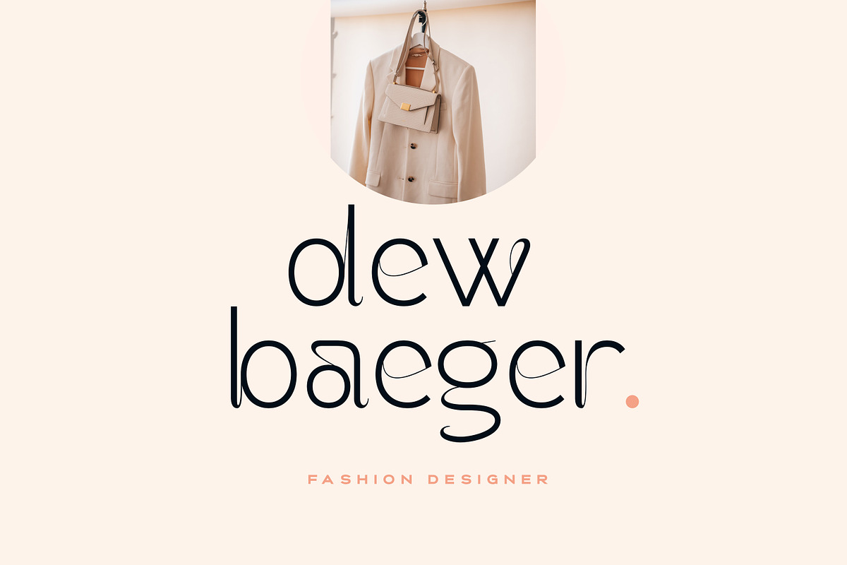 Fladerling - The Elegant Logo Font, a Sans Serif Font by Graphicfresh (Photo 3 of 10)