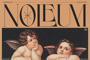 Noleum - Display Serif